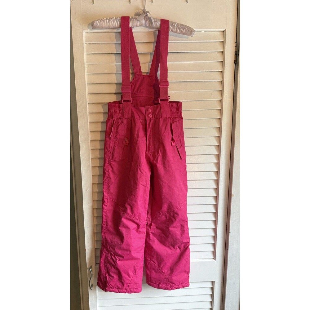 Mountain Warehouse Girl’s Pink Snow Ski Pants Overalls Small 7/8 Gorpcore Winter